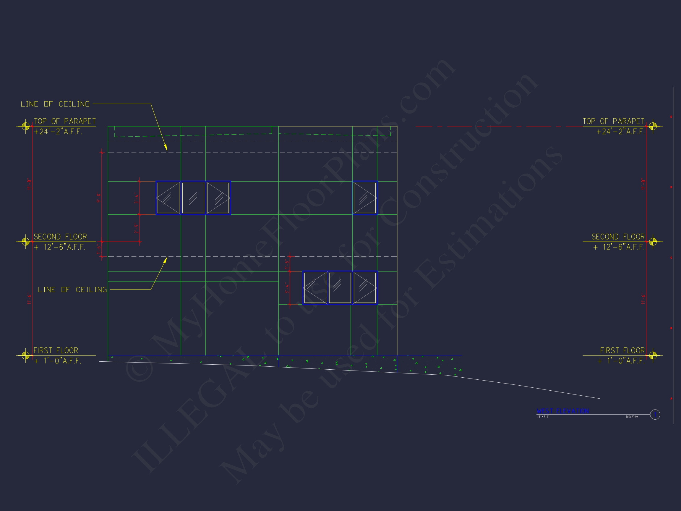 Contemporary Home Floor Plan with Open Layout & CAD Designs