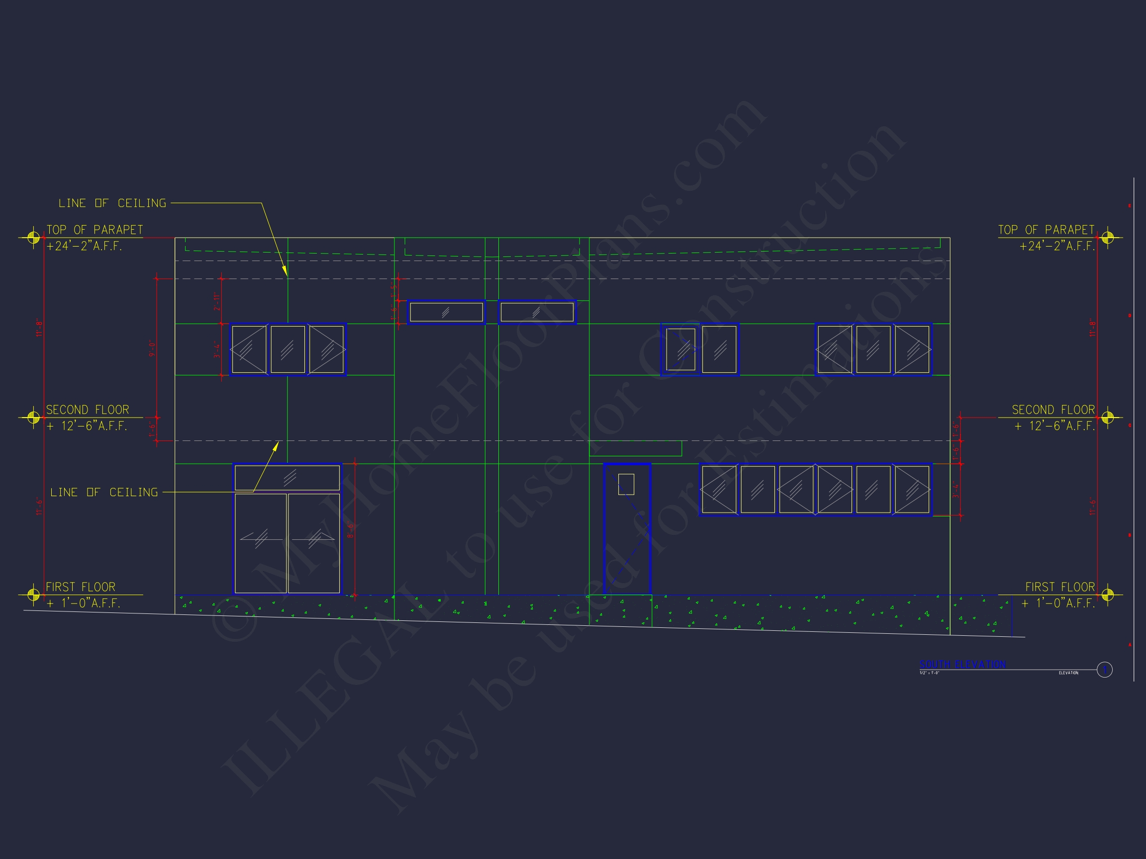 Contemporary Home Floor Plan with Open Layout & CAD Designs