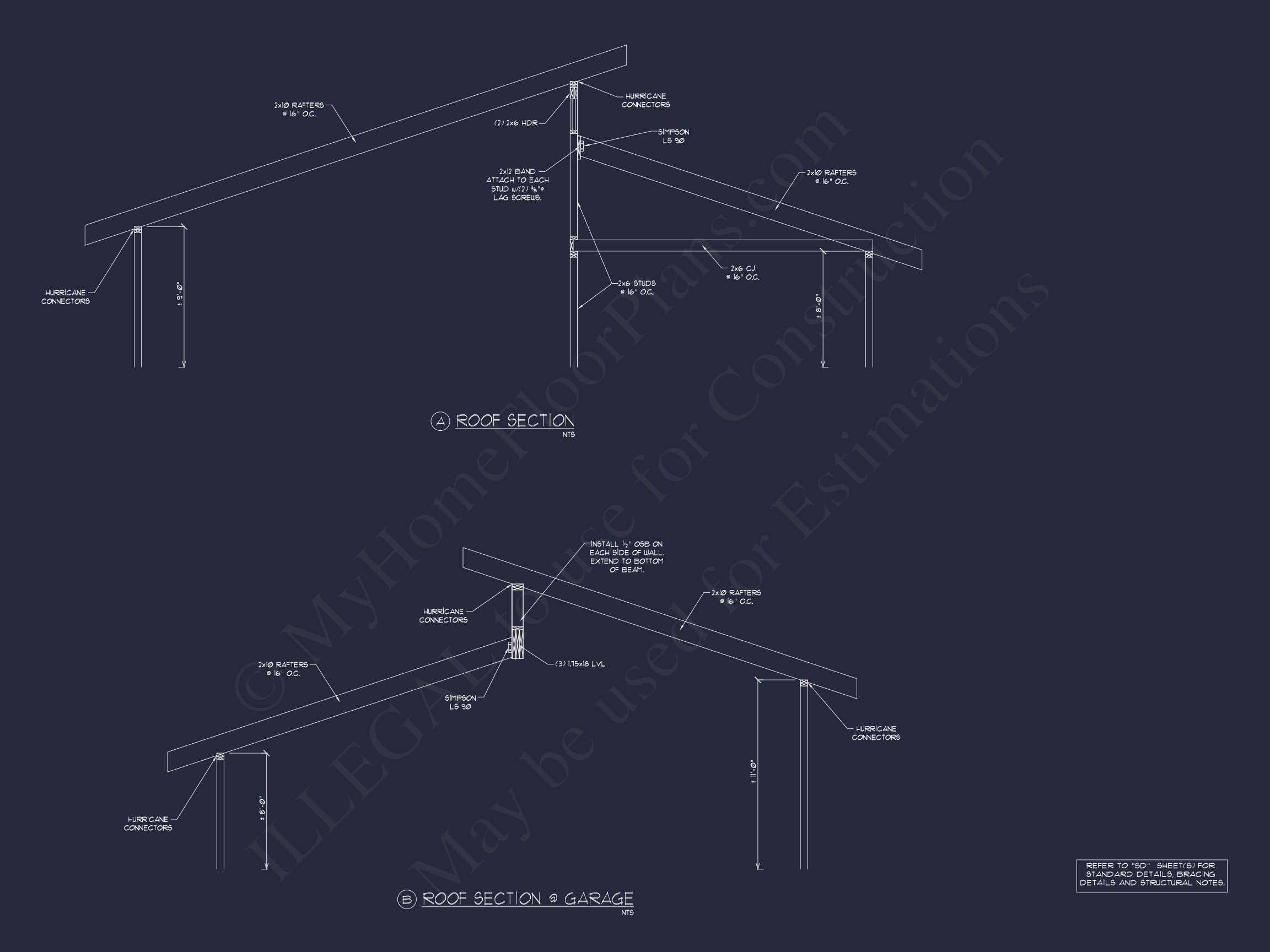 Contemporary house Plan with Spacious 4 Bedrooms and CAD Designs