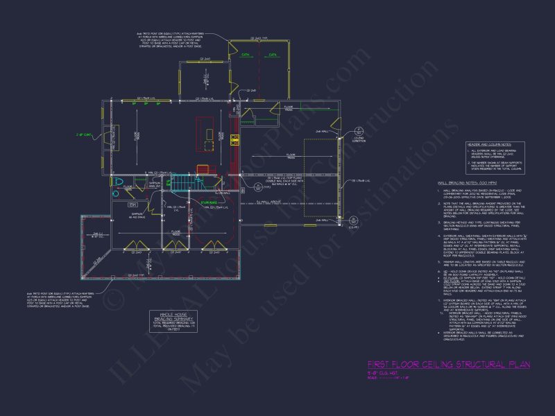 Crafted house Plan with Detailed Floor Plan and Designs by CAD