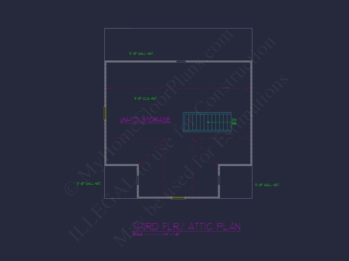 Crafted house Plan with Detailed Floor Plan and Designs by CAD