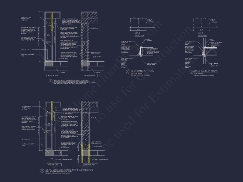 Craftsman Beach house Floor Plan with CAD and Designs