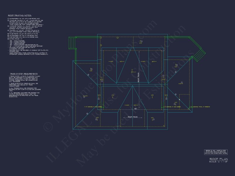 Craftsman Cart Garage Plan with Detailed CAD Architecture