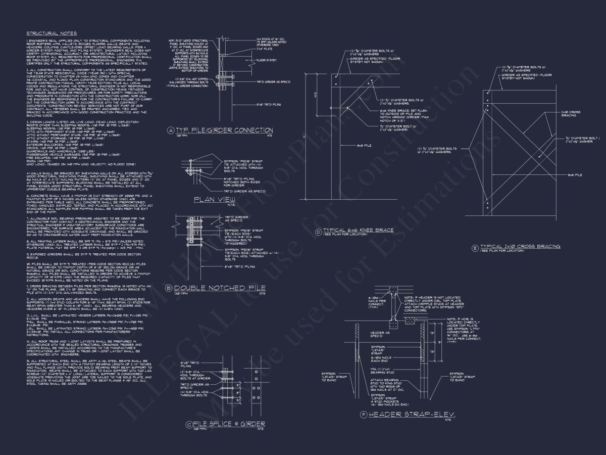 Craftsman Cart Garage Plan with Detailed CAD Architecture