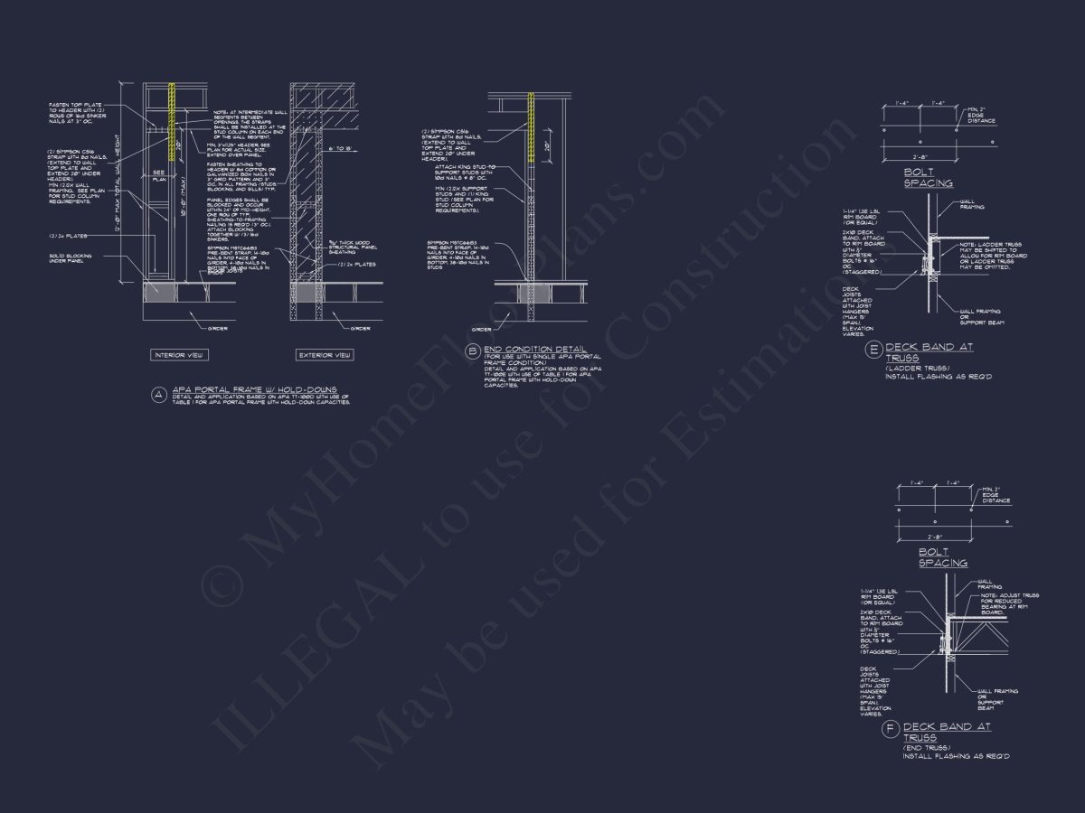 Craftsman Cart Garage Plan with Detailed CAD Architecture
