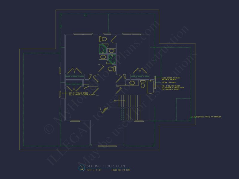 Craftsman Cart Garage Plan with Detailed CAD Architecture