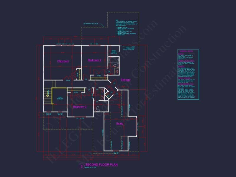 Craftsman house Blueprint with Open Floor Plan & Garage