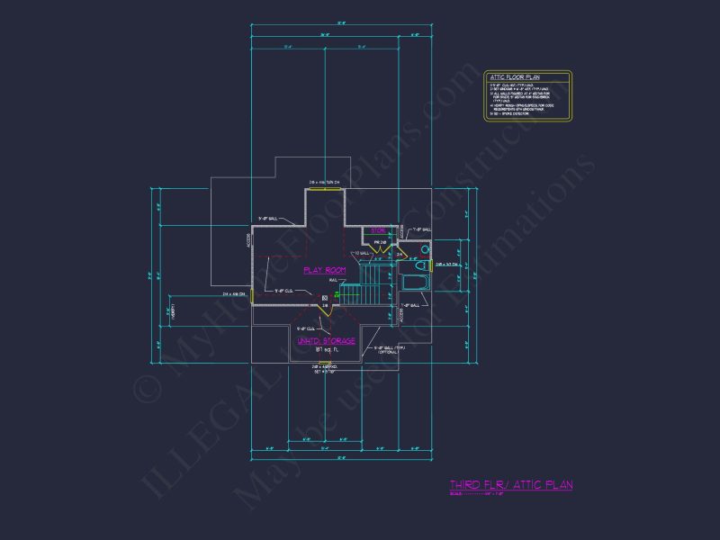 Craftsman house Design with 2-Story Floor Plan and CAD Details