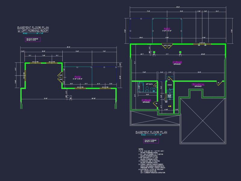 Craftsman house Design with 2-Story Plan and CAD Blueprints