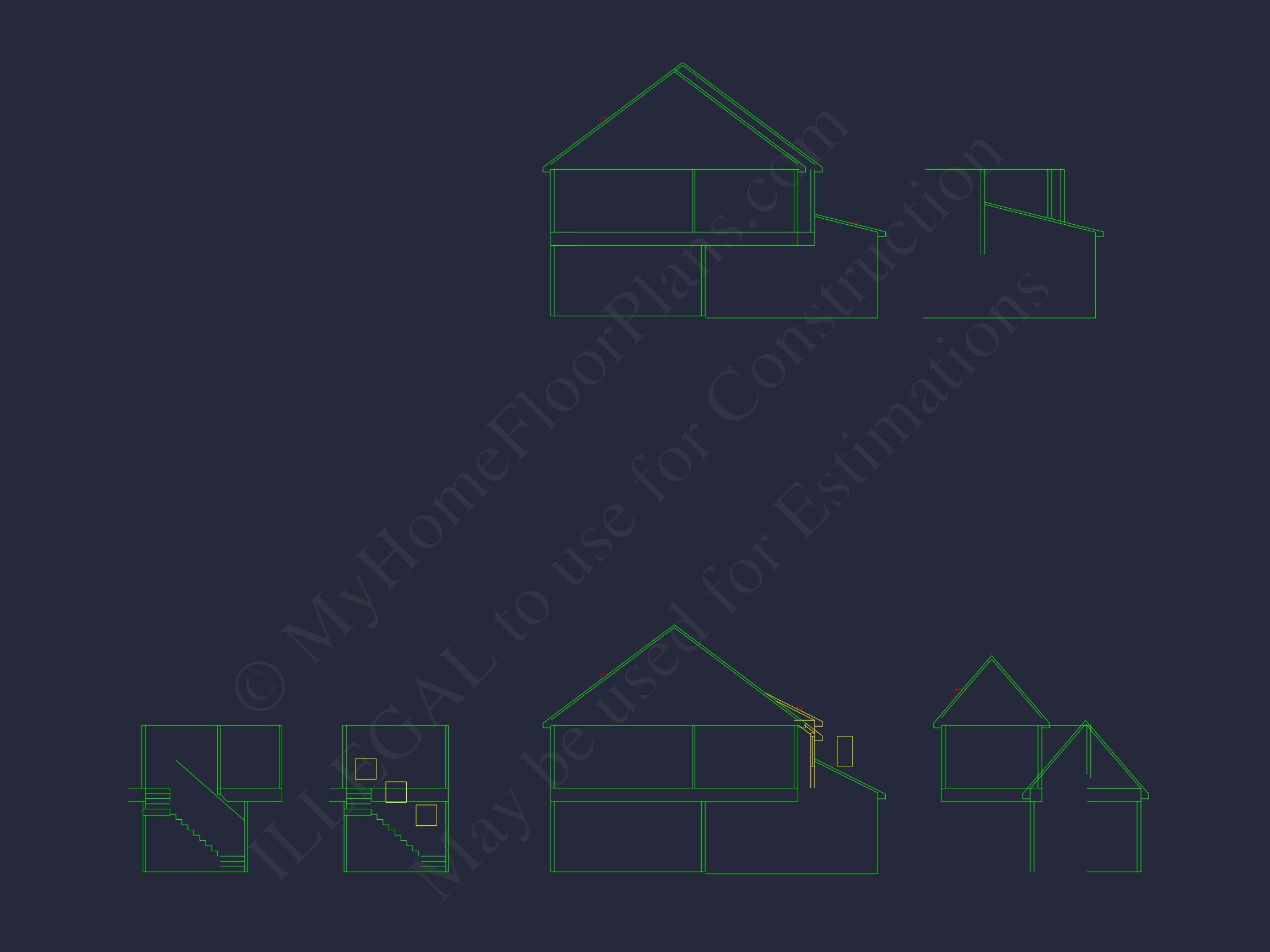 Craftsman Home Design with 4 Bedrooms