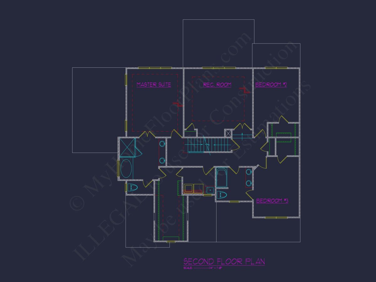 Craftsman house Design with CAD Floor Plans and Blueprints