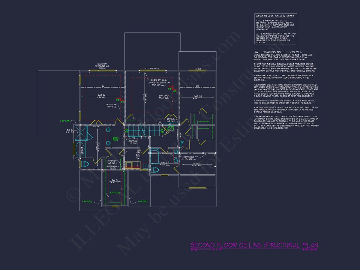 Craftsman house Design with CAD Floor Plans and Blueprints