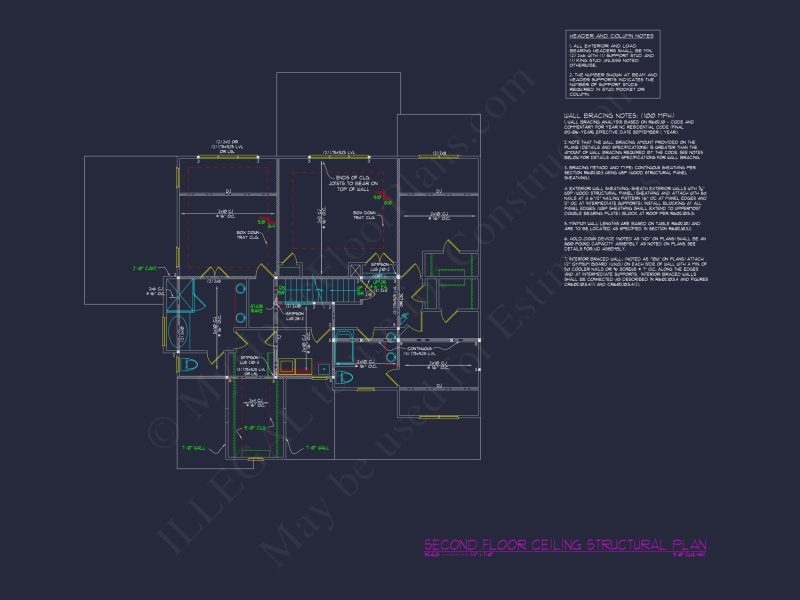 Craftsman house Design with CAD Floor Plans and Blueprints