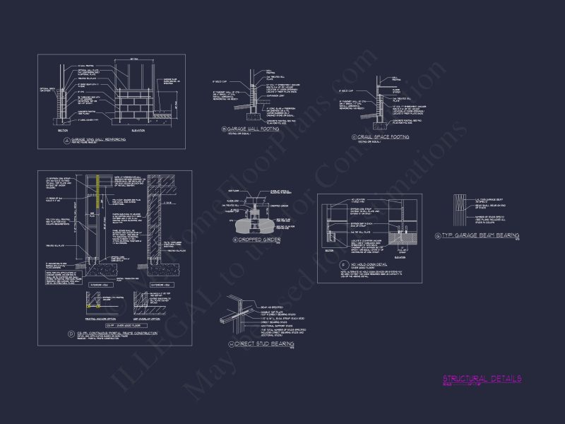 Craftsman house Design with CAD Floor Plans and Blueprints