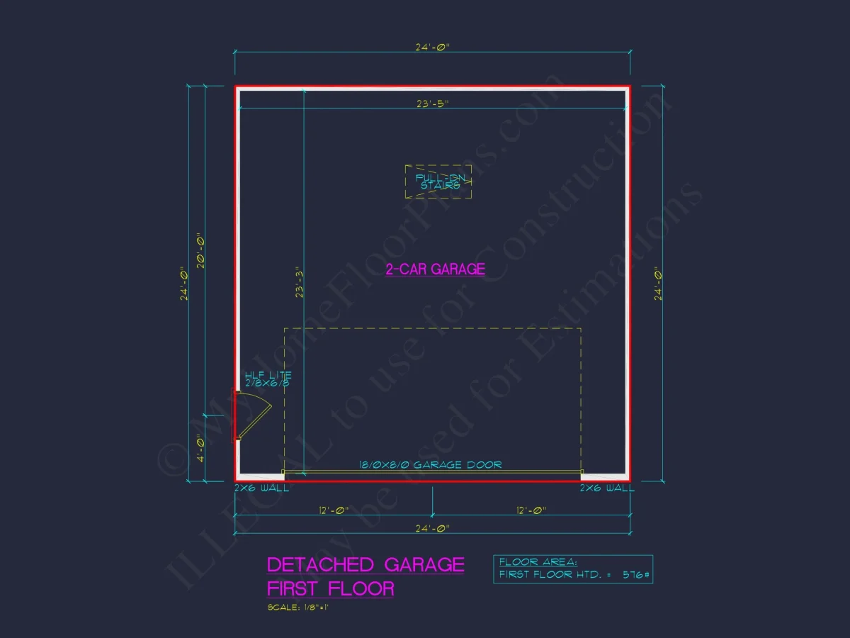 Craftsman house Floor Plan: Architectural CAD Designs