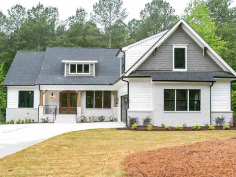 Craftsman house Floor Plan: CAD Blueprint with Elegant Designs