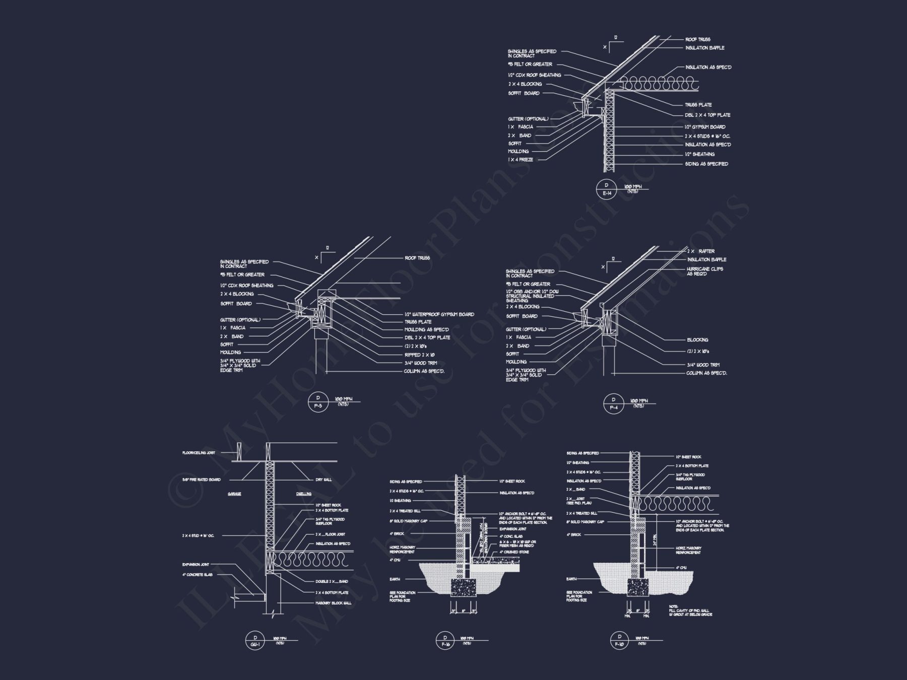 Craftsman house Floor Plan: Detailed Blueprint for 2-Story Designs