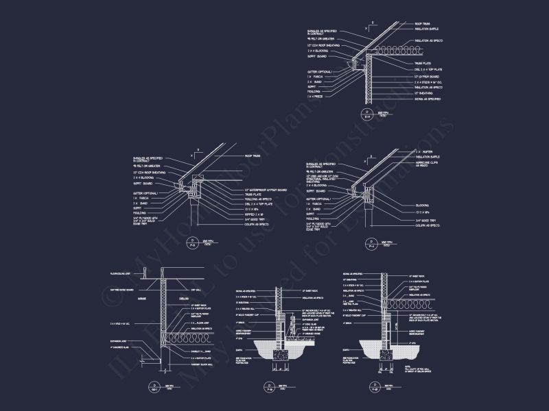 Craftsman house Floor Plan: Detailed Blueprint for 2-Story Designs