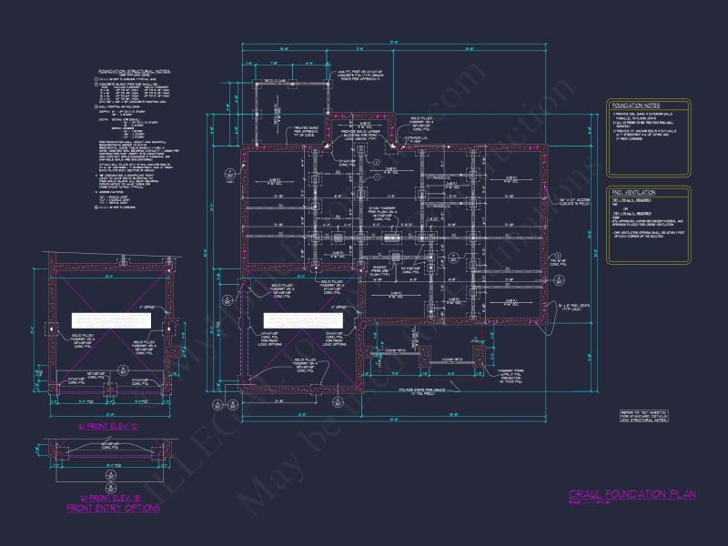 Craftsman house Floor Plan with 4 Beds & 2-Story Designs