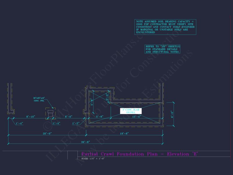 Craftsman house Floor Plan with CAD Blueprints and Designs