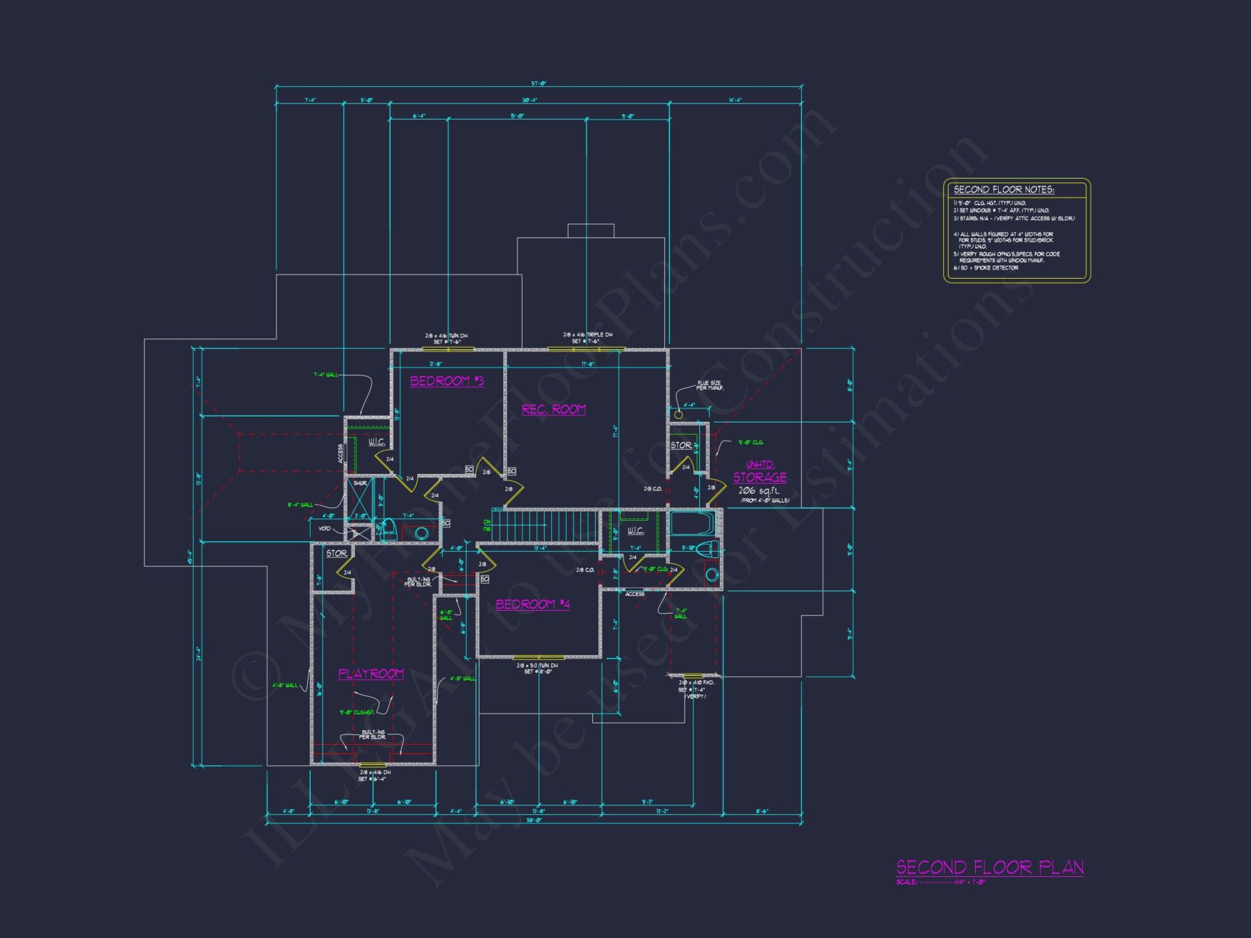 Craftsman house Floor Plan with Spacious Garage and Open Layout