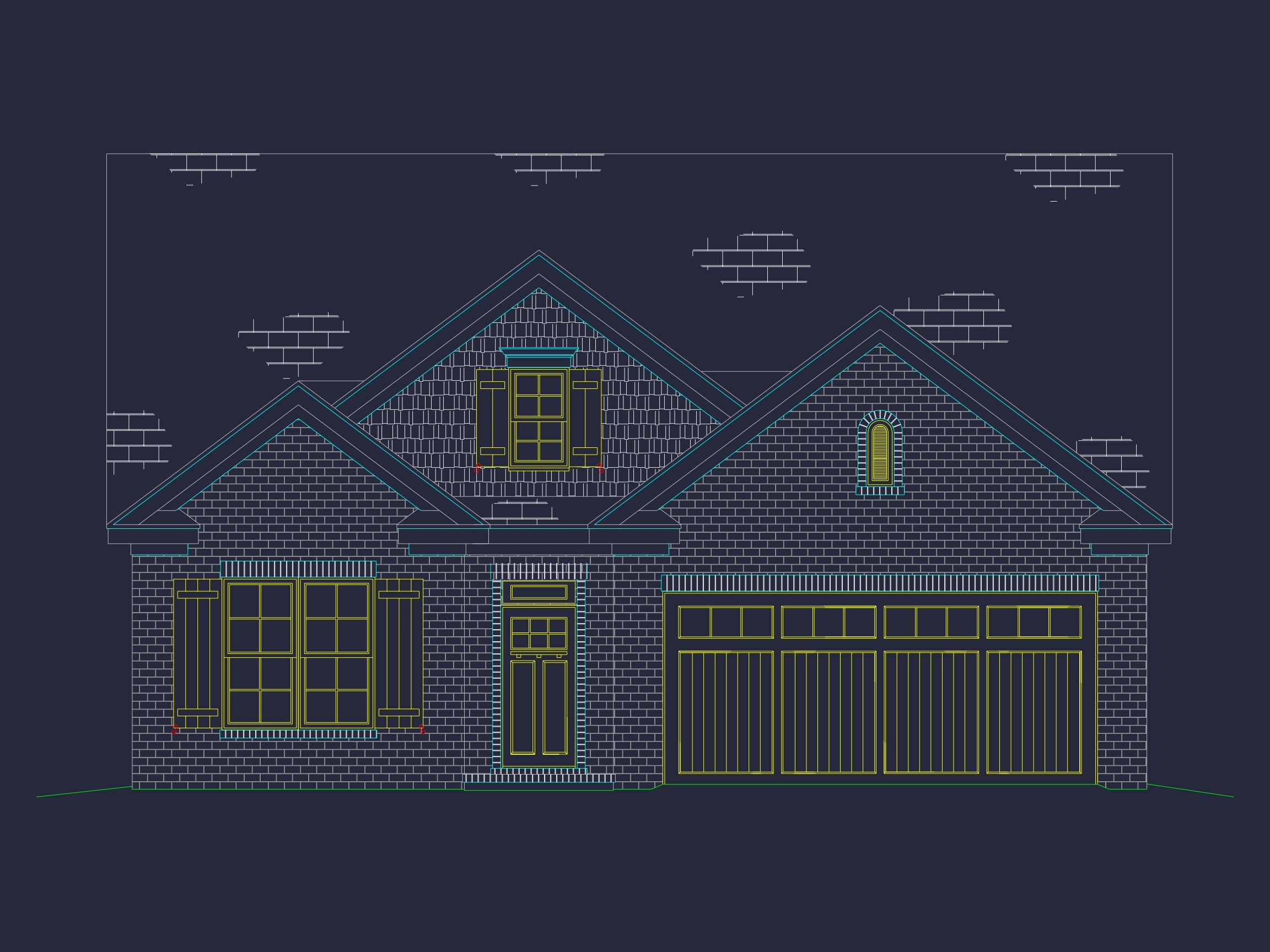 Craftsman Home Plan: 1.5 Story Blueprint with 3 Bedrooms