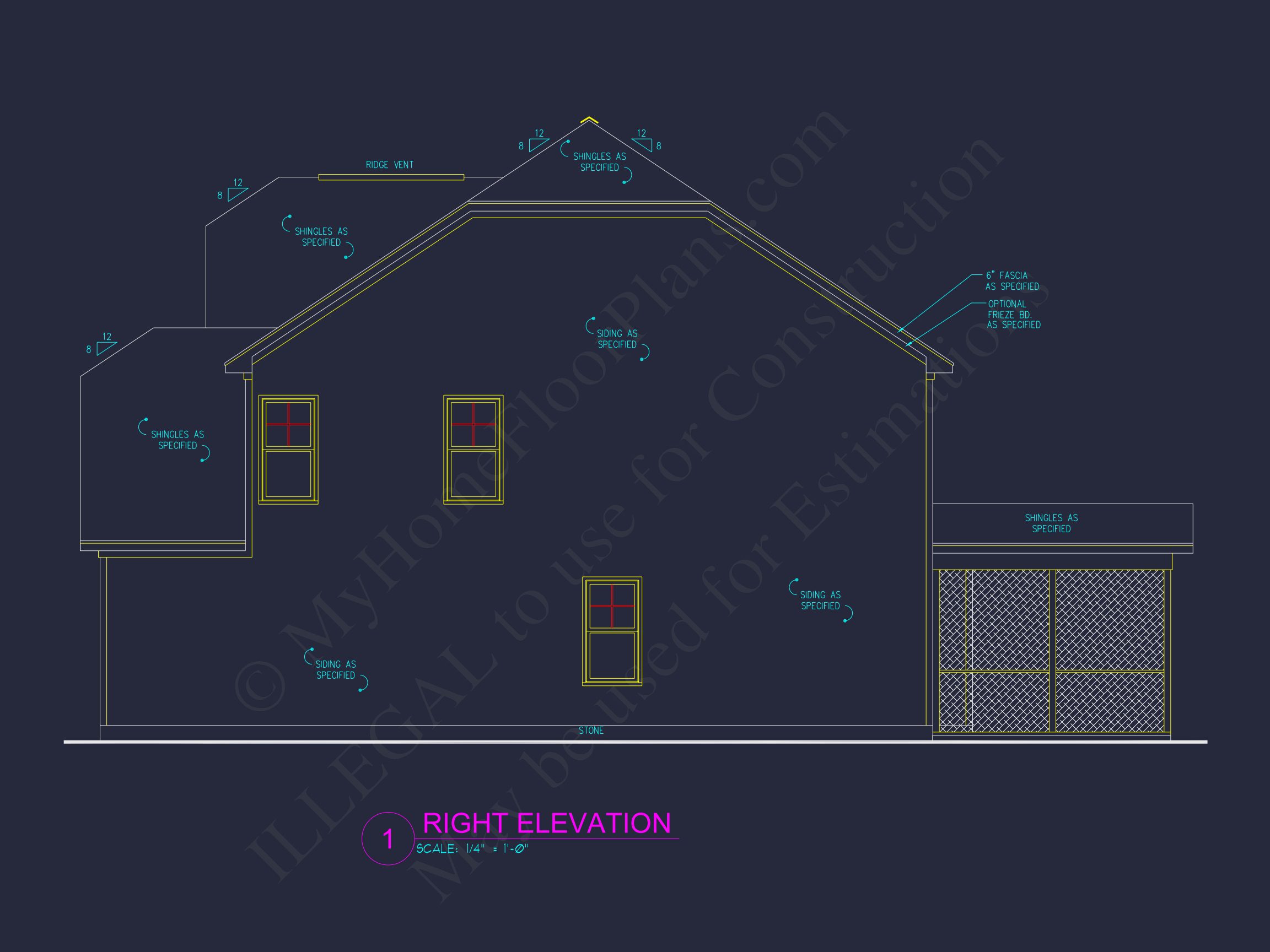 Craftsman house Plan