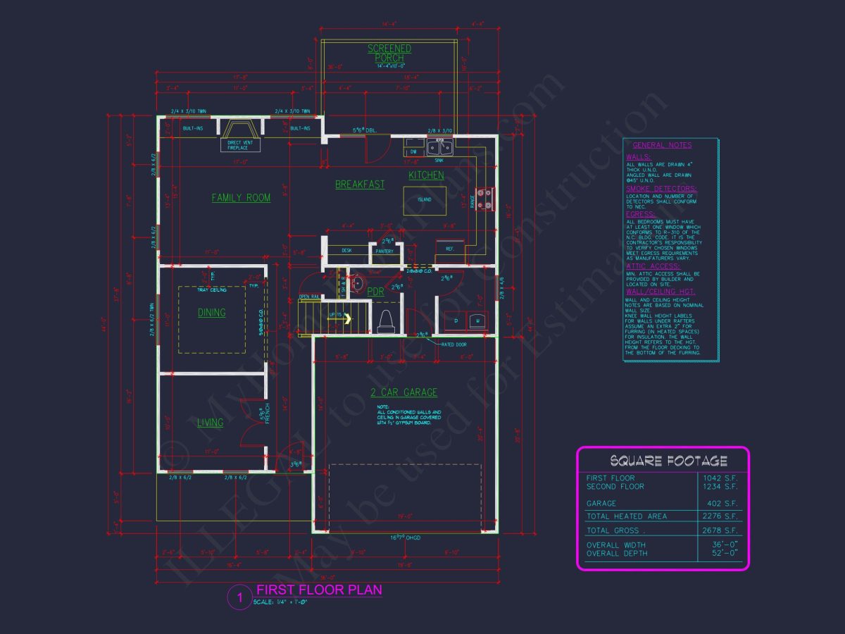 Architectural Floor Plan Designs