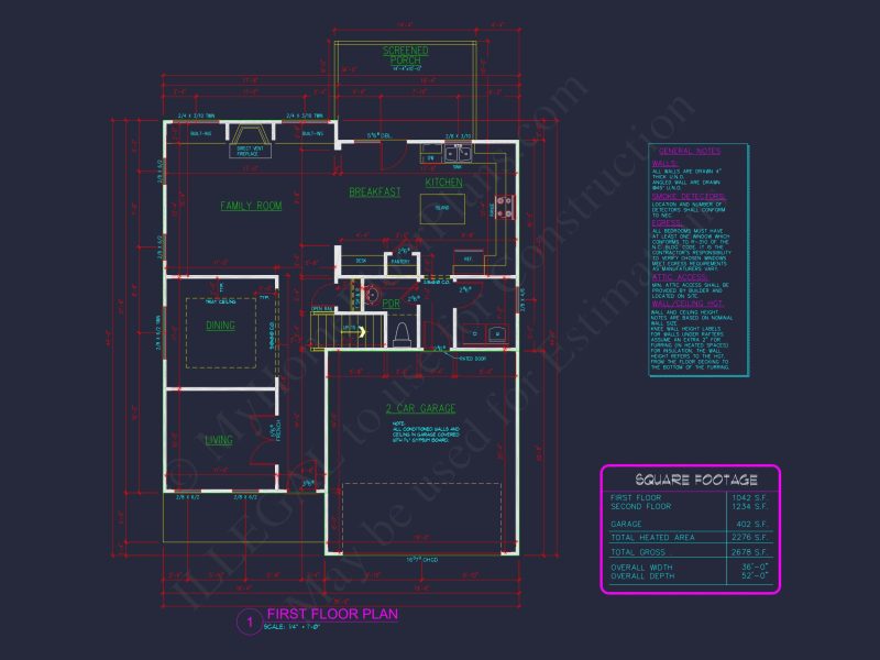 Architectural Floor Plan Designs