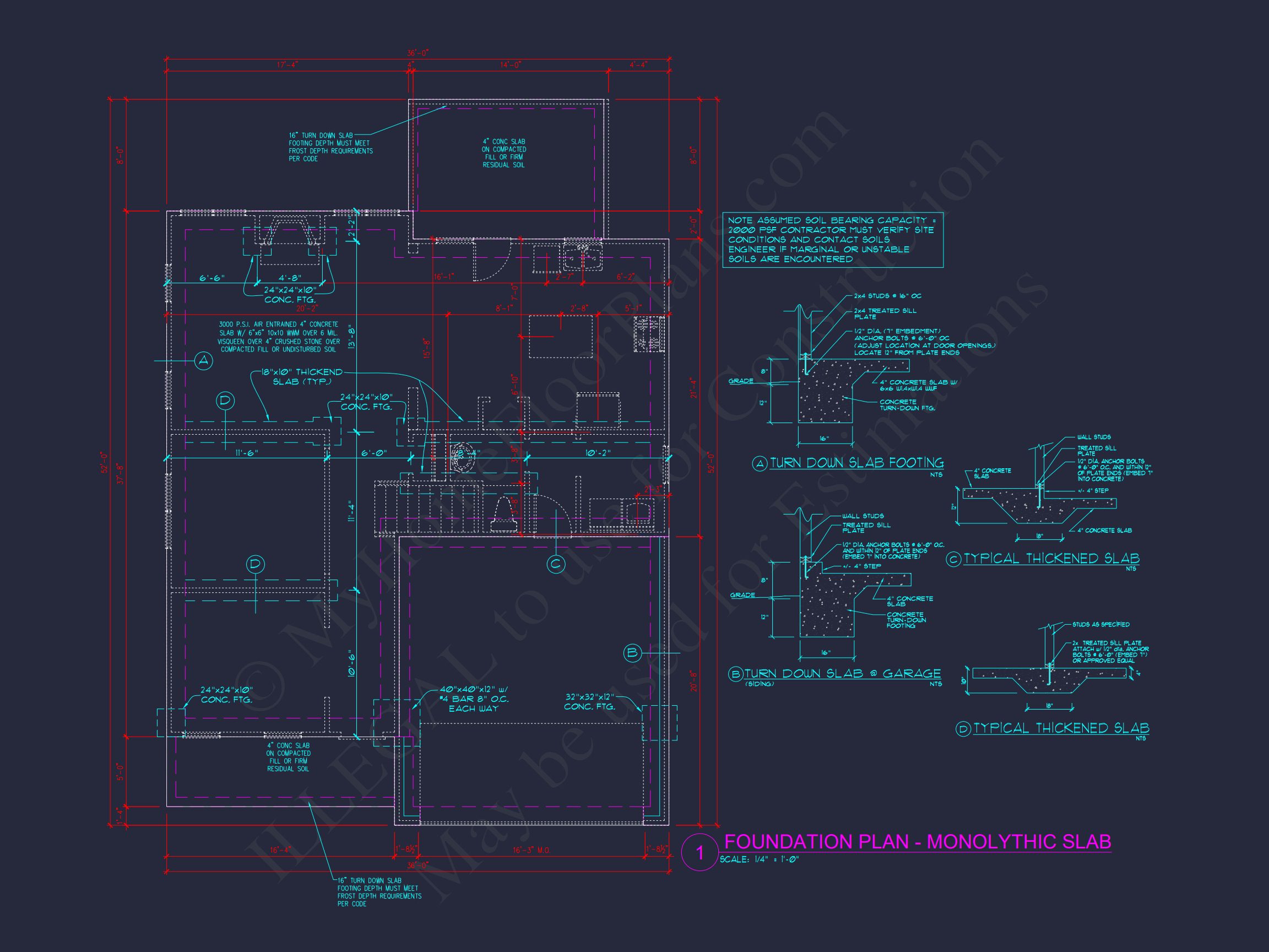 Architectural Floor Plan Designs