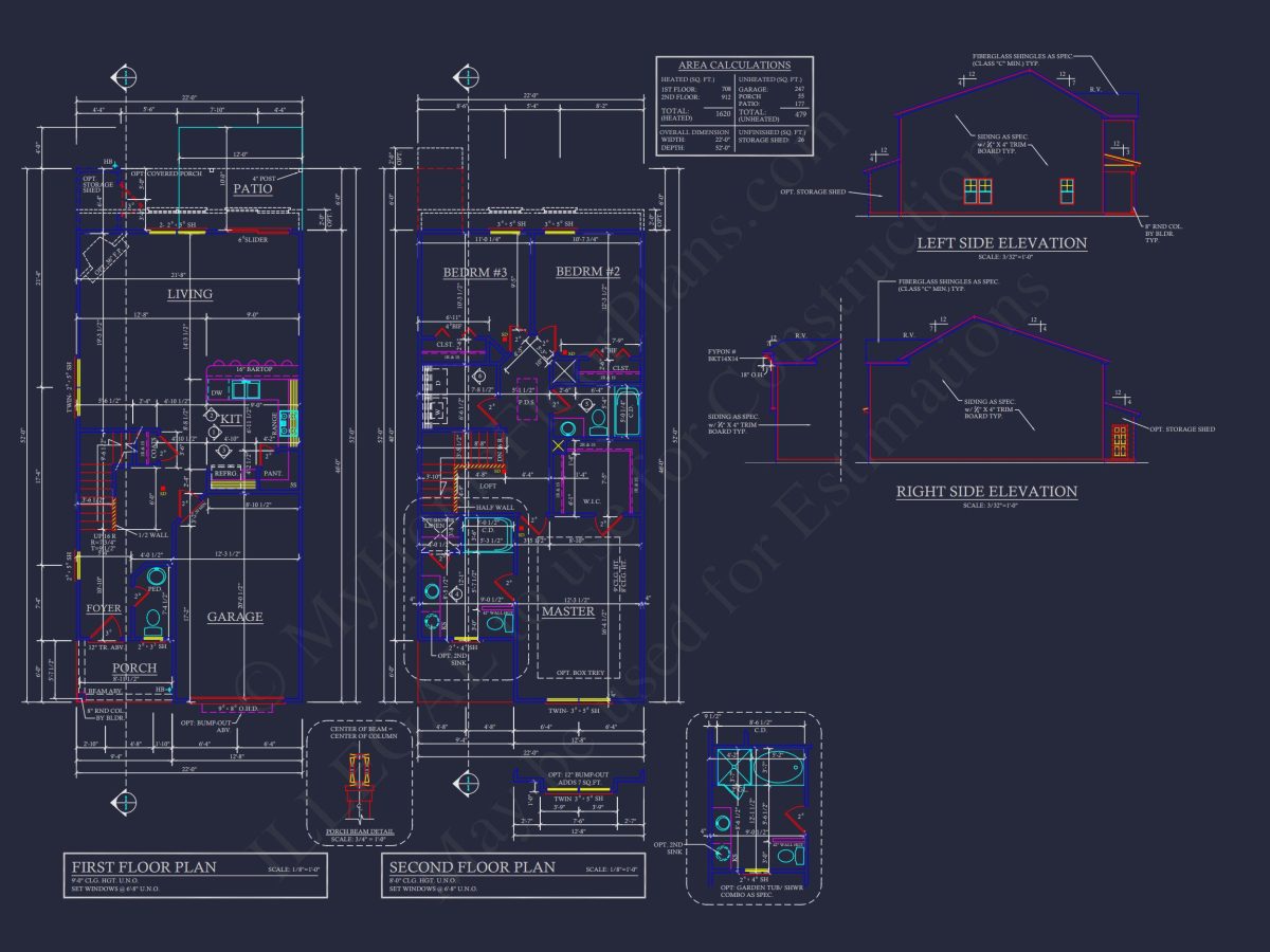 Craftsman house Plan & Blueprint Designs