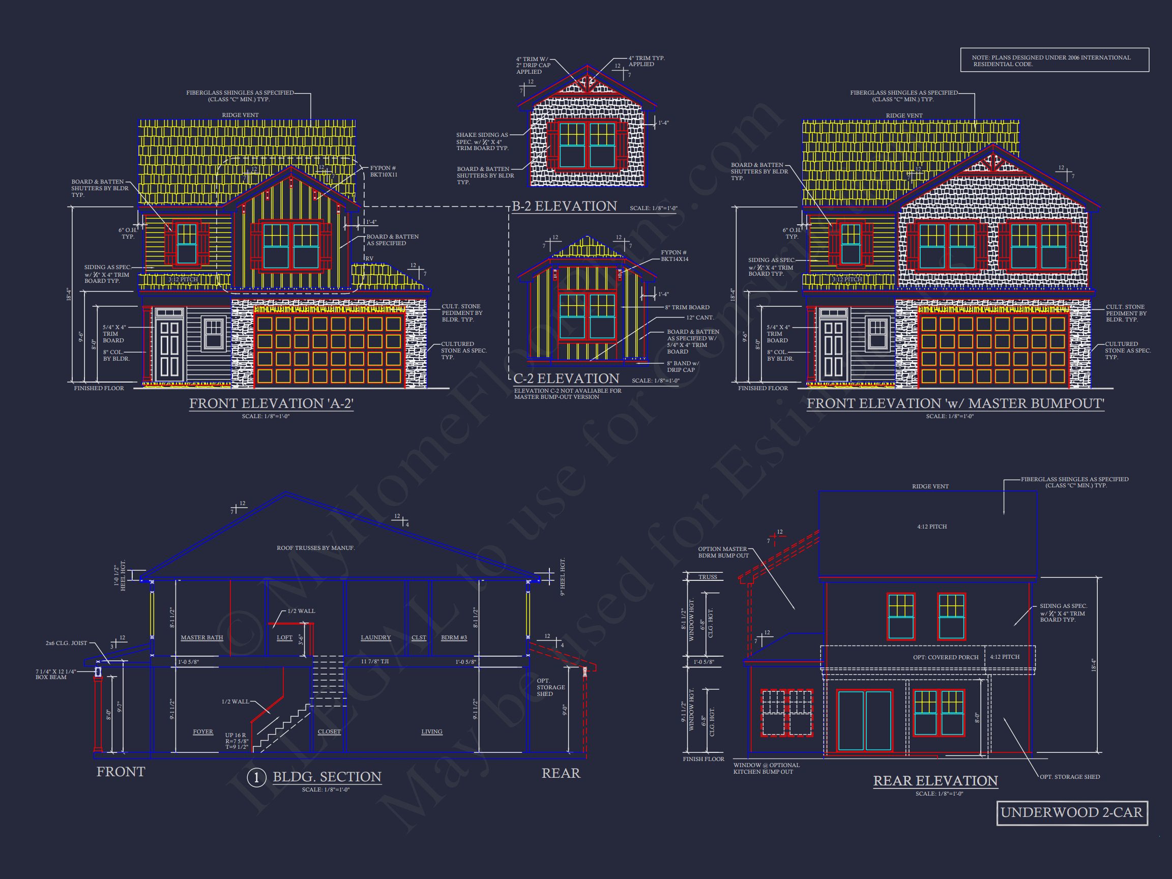 Craftsman house Plan & Blueprint Designs