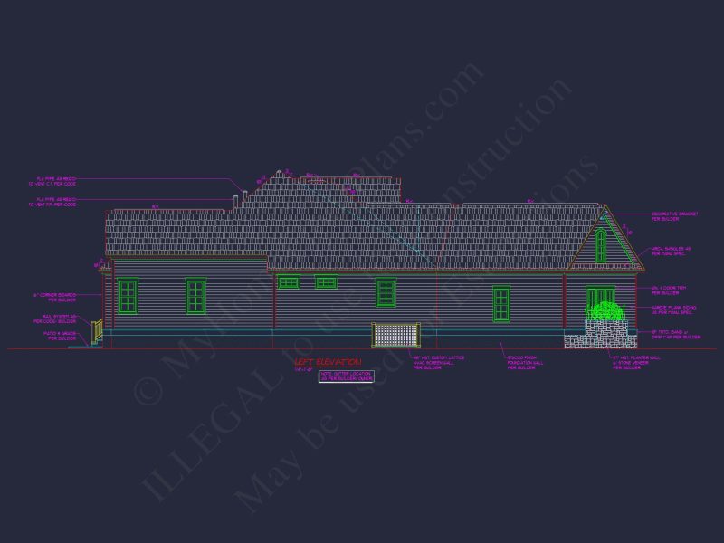 Floor Plan and CAD Architecture Design