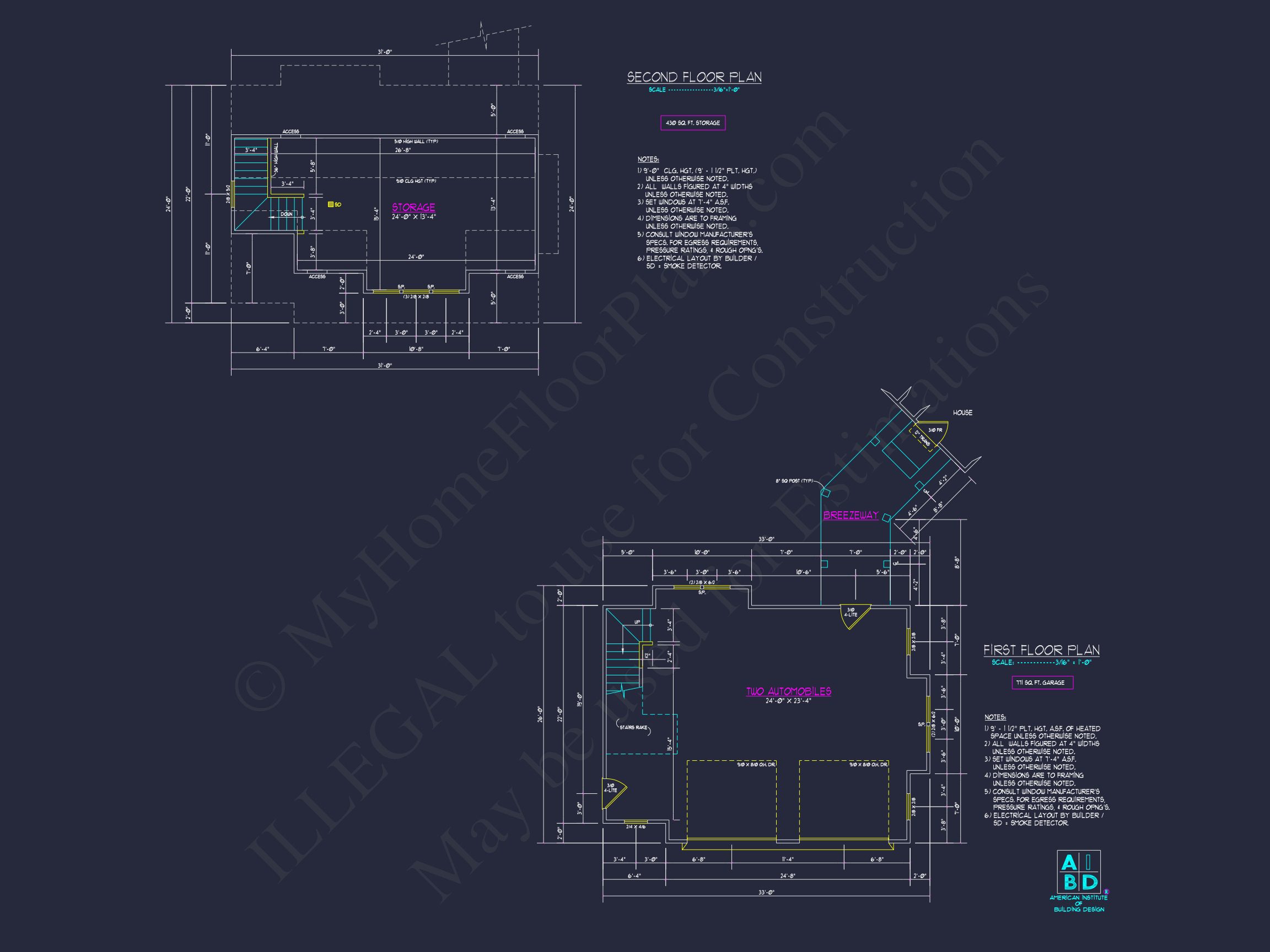 Floor Plan,Blueprint for Builders