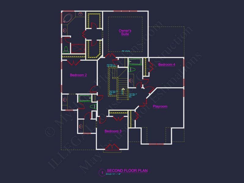 Craftsman house Plan: Floor Plan, CAD, & Architectural Designs