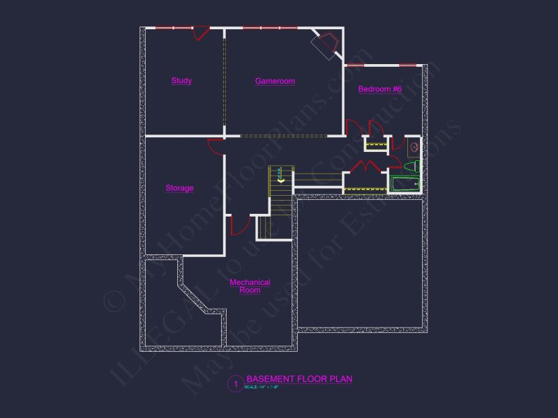 Craftsman house Plan: Floor Plan, CAD, & Architectural Designs
