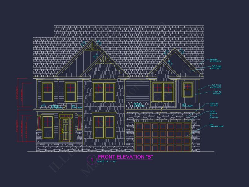 Craftsman house Plan: Floor Plan, CAD, & Architectural Designs