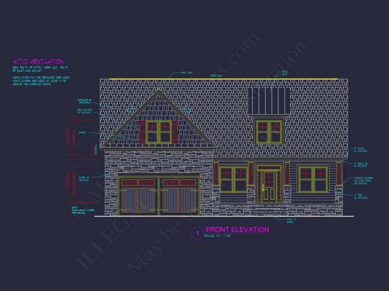 Craftsman house Plan: Floor, Blueprint & CAD Designs