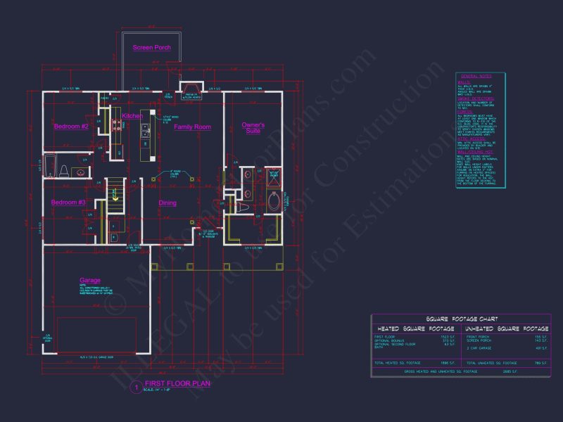 Craftsman house Plan: Floor, Blueprint & CAD Designs