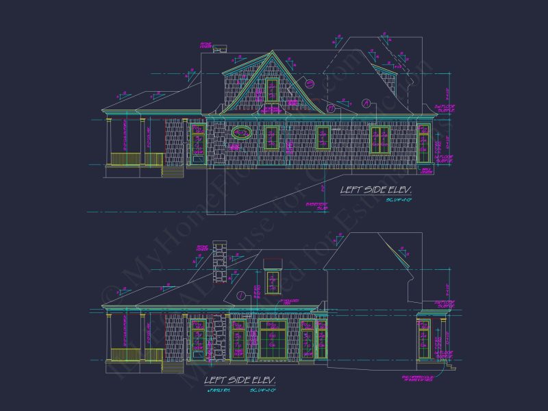 Craftsman house Plan: Garage Floor Plan with Blueprint Designs