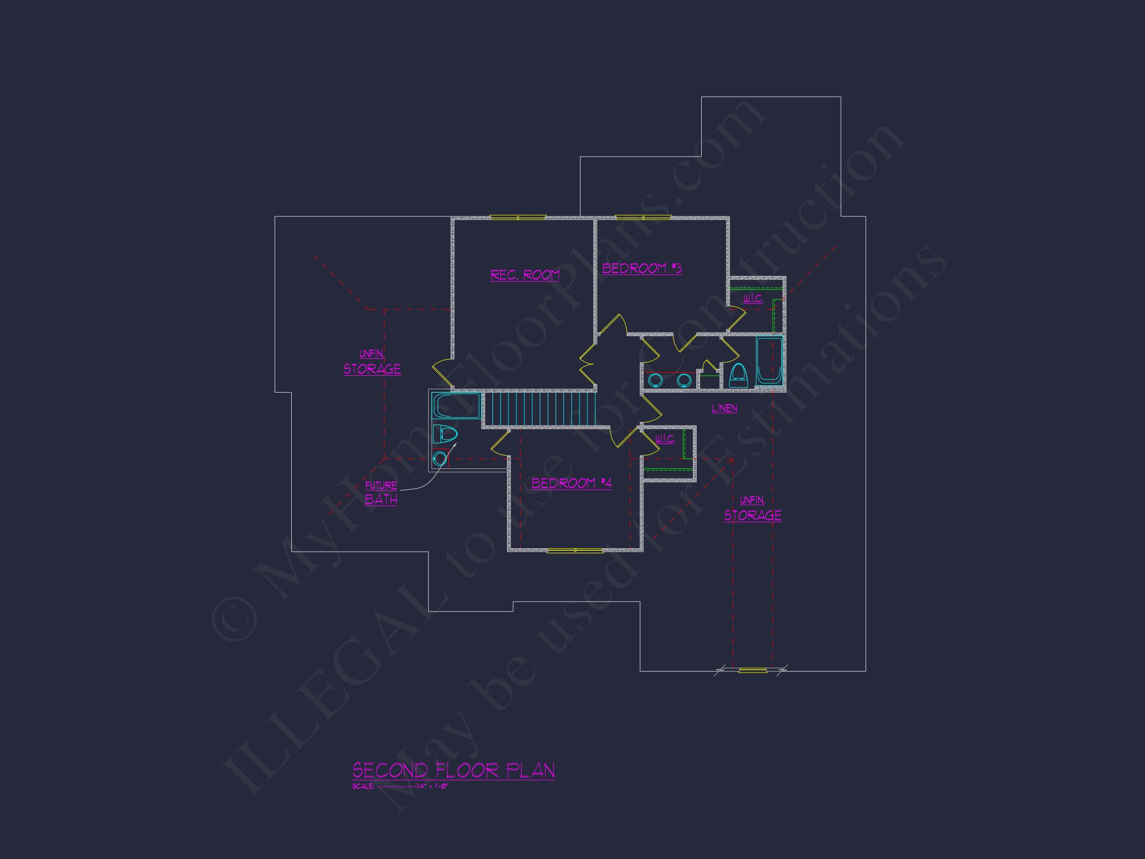 Craftsman house Plan: Stylish Floor Plan with Basement