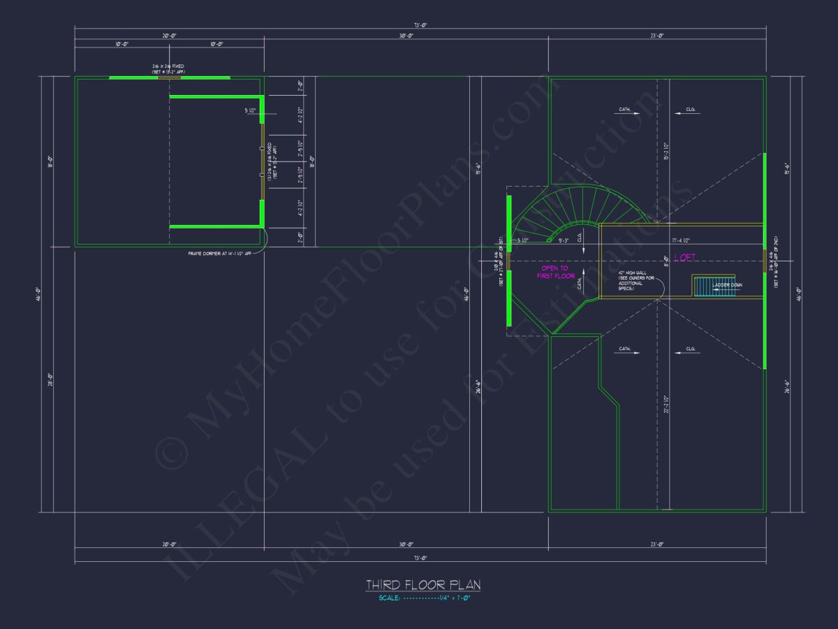 Craftsman house Plan and CAD Floor Blueprint Designs