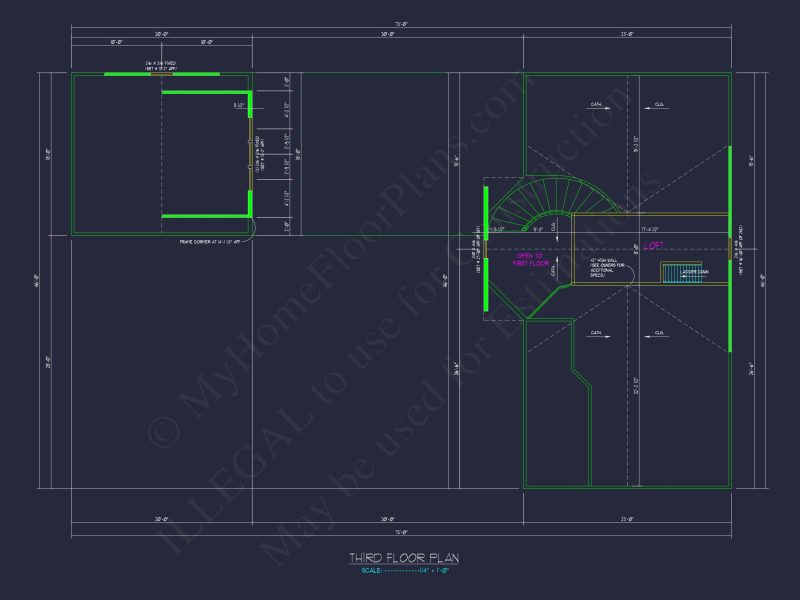 Craftsman house Plan and CAD Floor Blueprint Designs
