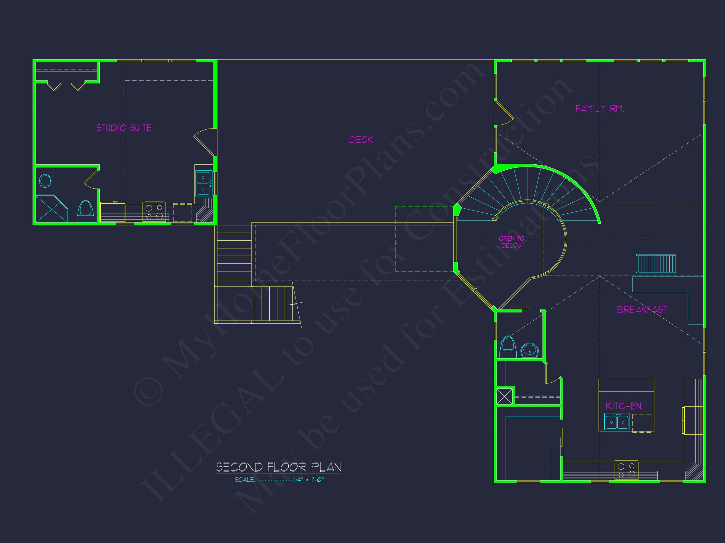 Craftsman house Plan and CAD Floor Blueprint Designs
