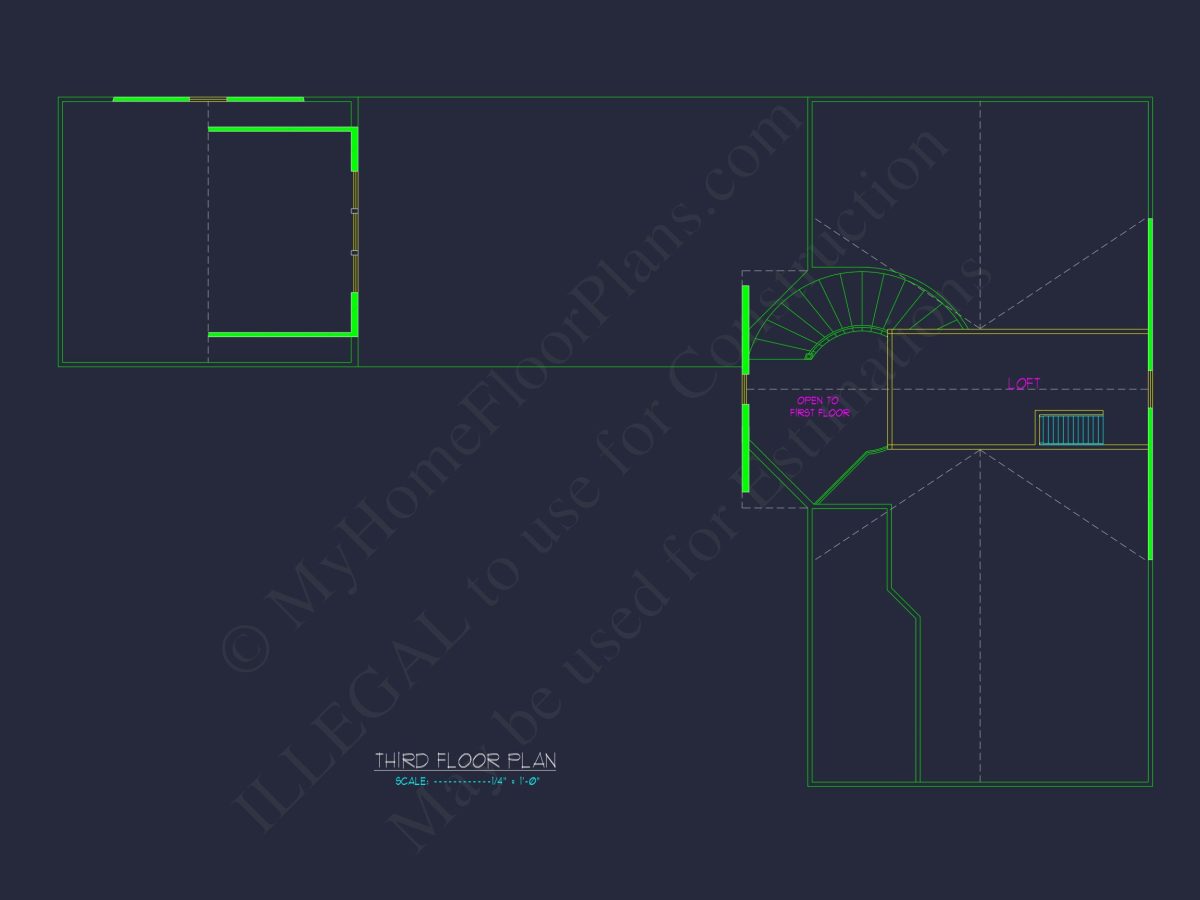 Craftsman house Plan and CAD Floor Blueprint Designs
