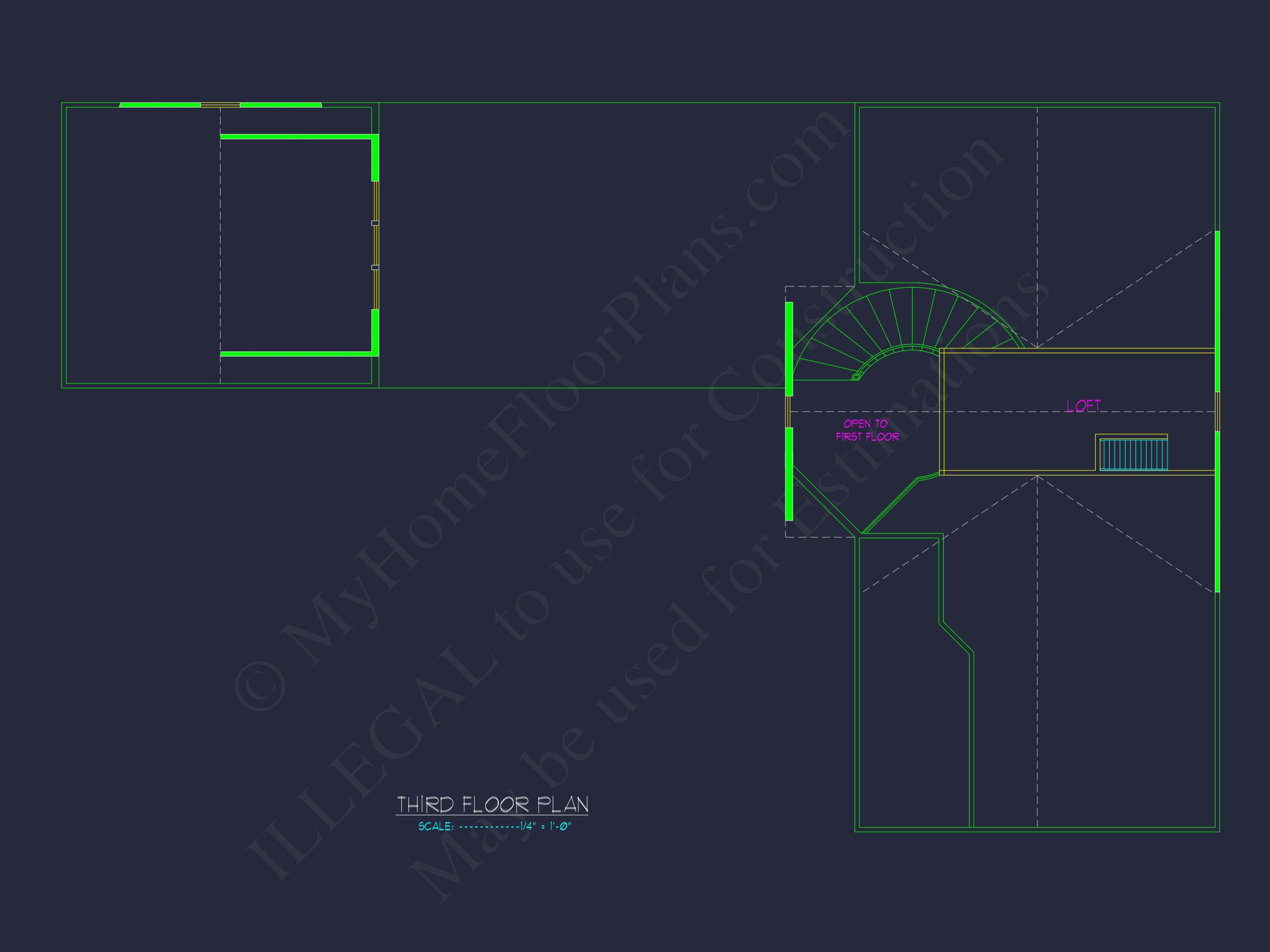Craftsman house Plan and CAD Floor Blueprint Designs