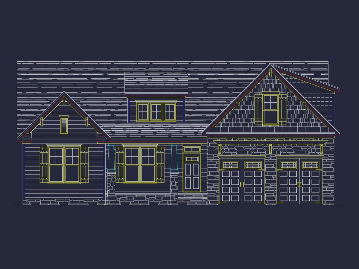 Craftsman house Plan with 1.5 Floors and Stunning Designs