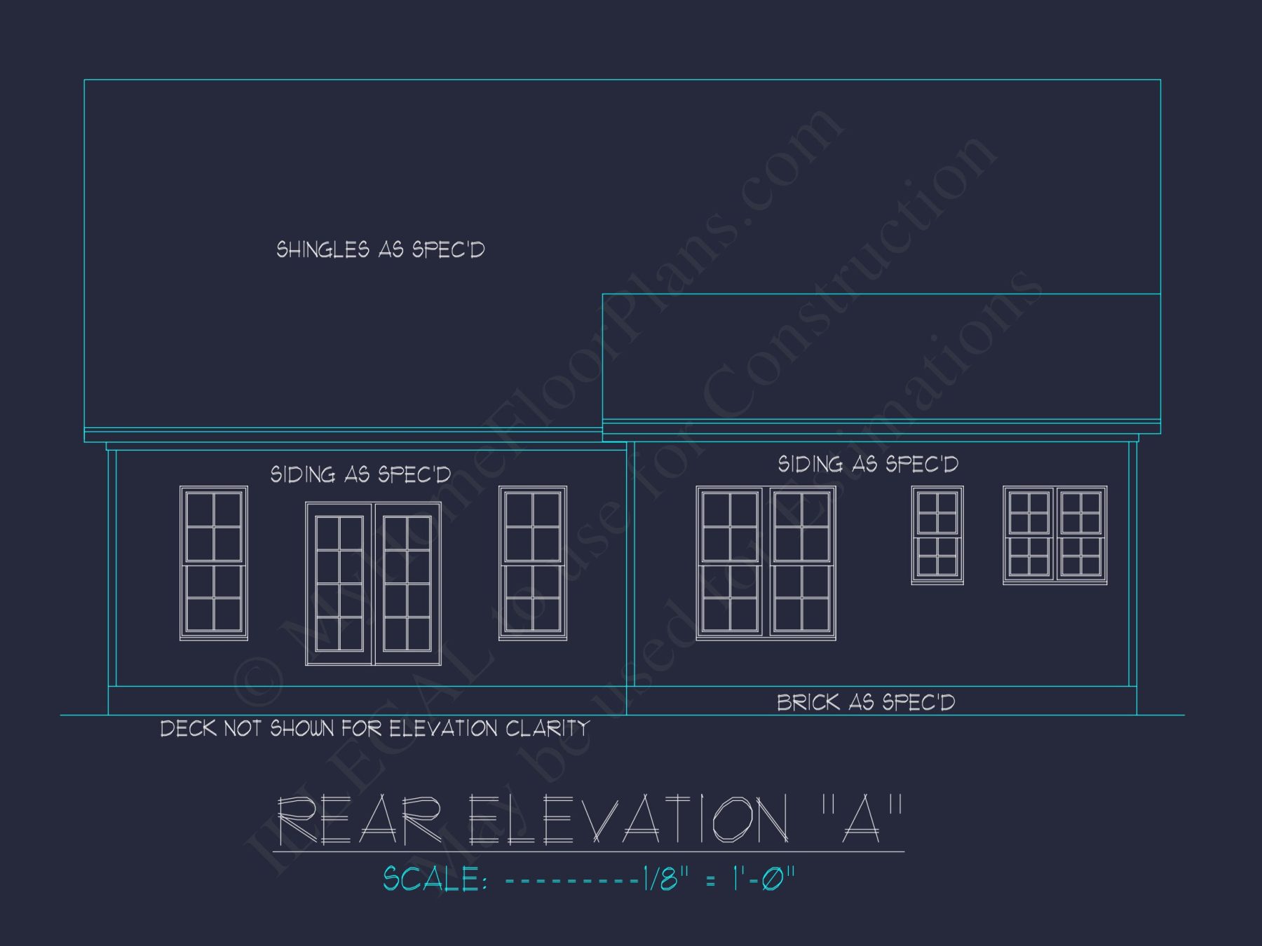 Craftsman house Plan with 1.5 Floors, CAD Architecture & Design