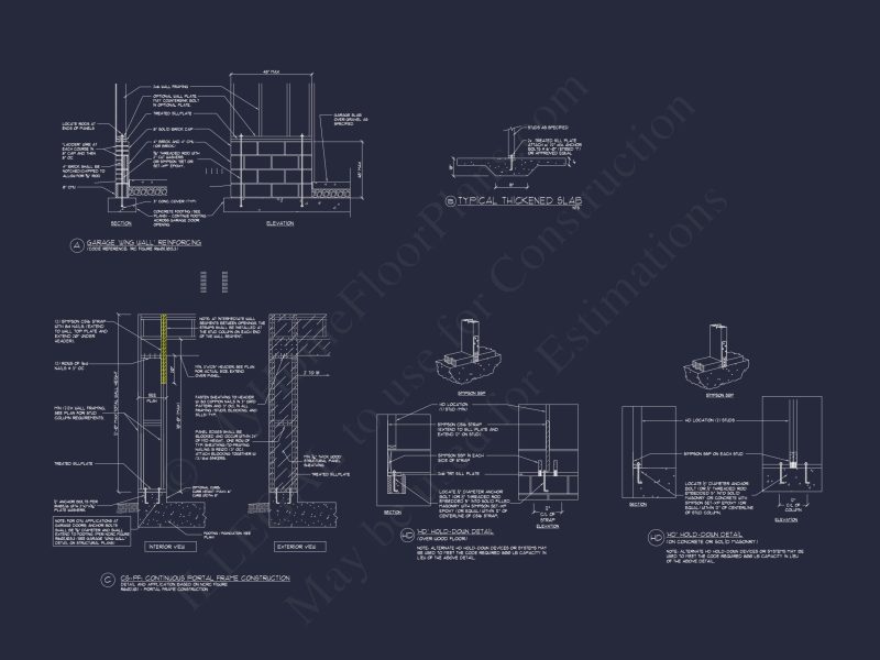 Craftsman house Plan with 1.5 Floors, Open Floor Layout