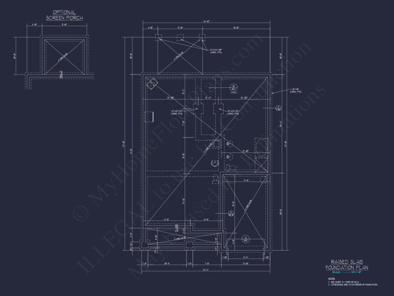 Craftsman house Plan with 1.5 Floors, Open Floor Layout